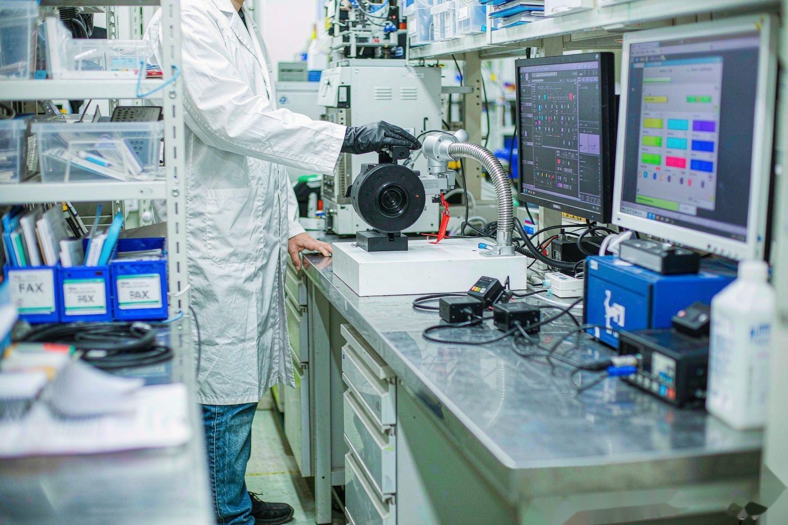 Compliance testing in a third-party laboratory